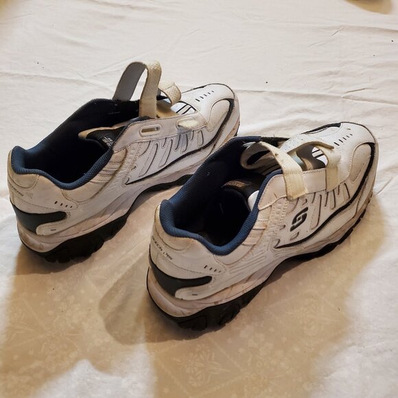 Sketchers White Velcro Fastening Athletic Sneakers Shoes - Size 16 main image 5